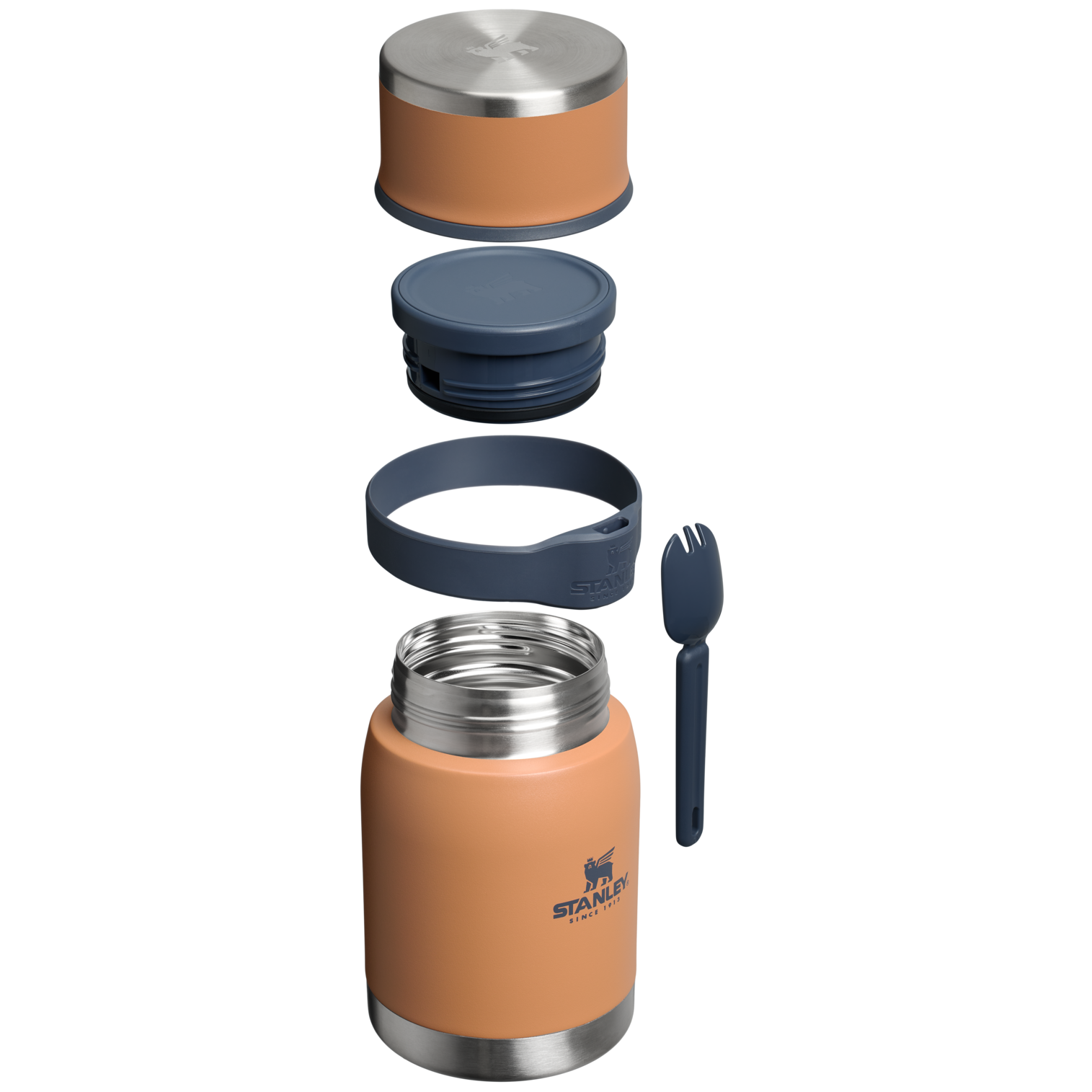 Adventure To-Go Food Jar + Spork | 24 OZ