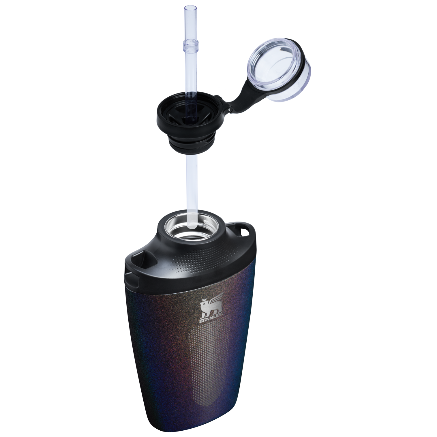 The Midnight Glitz Stanley Cross Bottle | 23 OZ