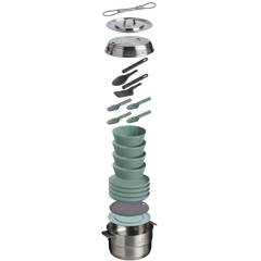 The Wildfare Core Full Serve Cookset | 26-piece set | 4 QT